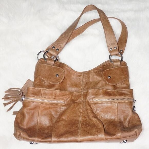 Vintage 90’s Vincenzo Athena Italian Leather Bag - Picture 2 of 8